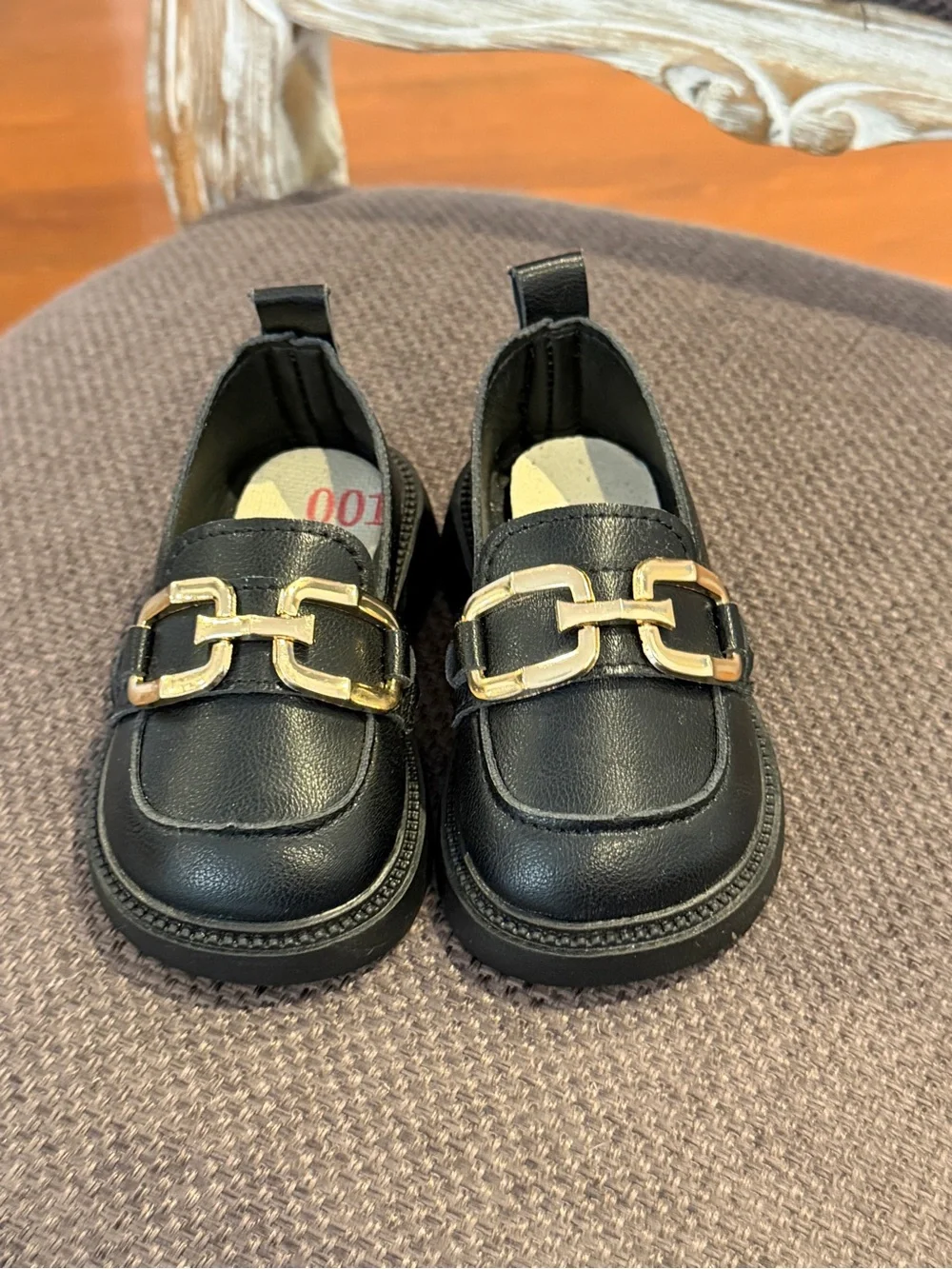 Girls' Lightweight Flat Loafers, Princess British Style